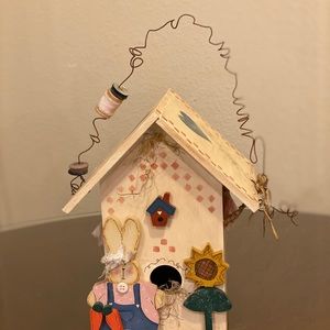 HandPainted Decorative Birdhouse